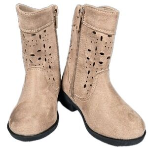 Toddler Girls Tan Boots‎ Unbranded size 5c